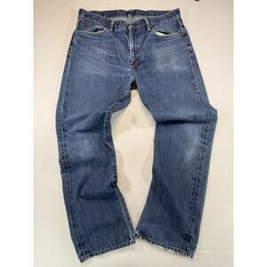 Polo Ralph Lauren Jeans Mens 36x32 Blue Denim Vintage 67 Classic Straight Fit